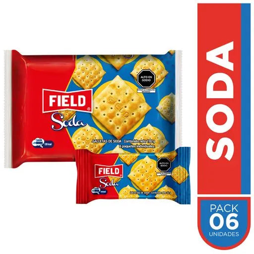 PACK SODA FIELD X 6UNI